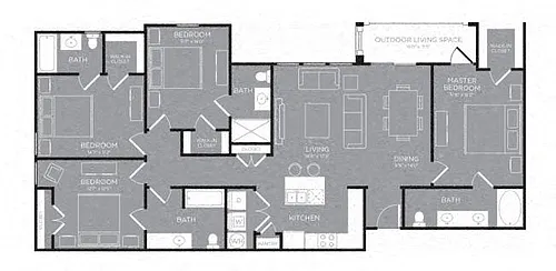 Floor plan D1