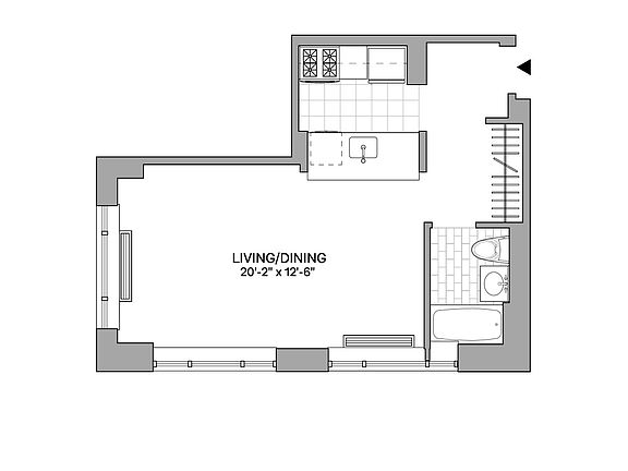 2nd image of 200 W 26th St #6N