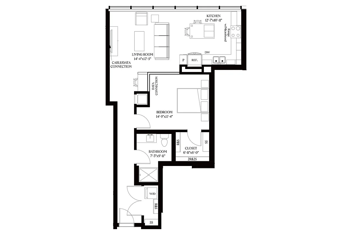 Floor plan The Bruce