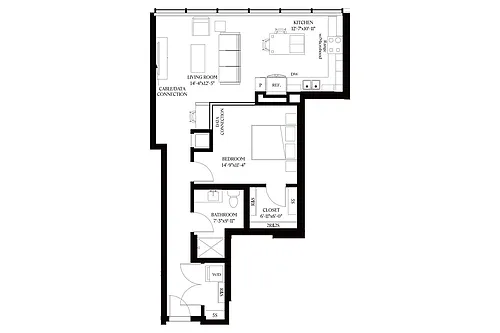Floor plan The Bruce