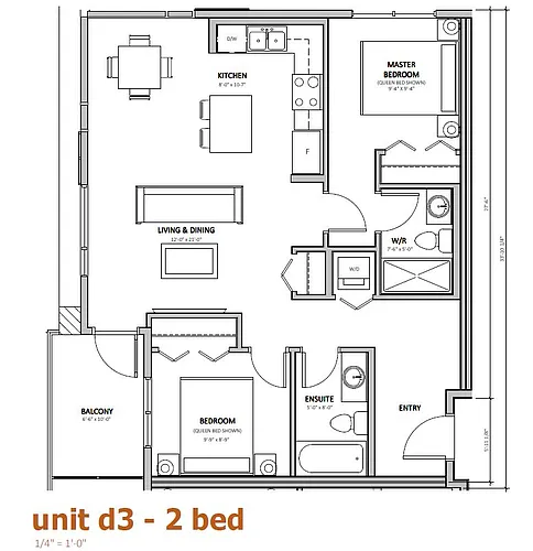 Floor plan 106