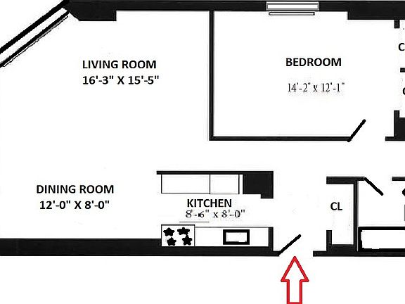 2nd image of 1601 3rd Ave APT 4C