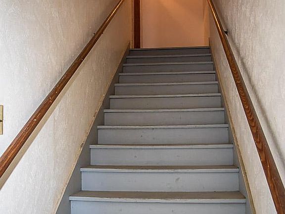 Stairway to apartment.