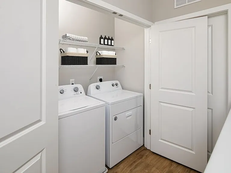 In-unit washer and dryer