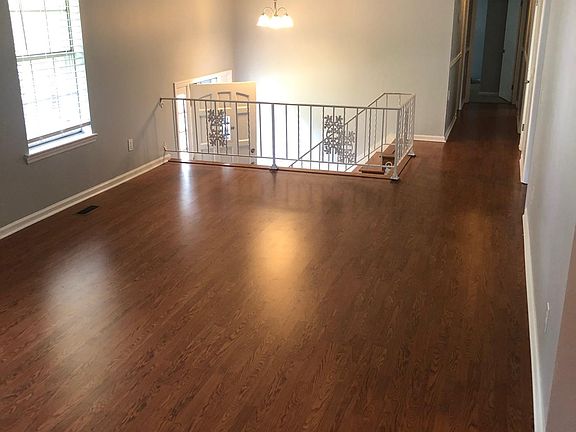 Upstairs entry area & main living room