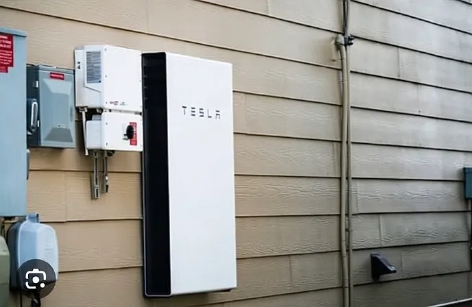 Tesla power wall and charger