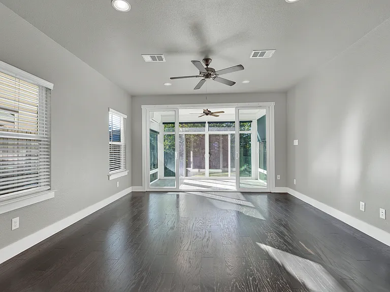 Living room from kitchen