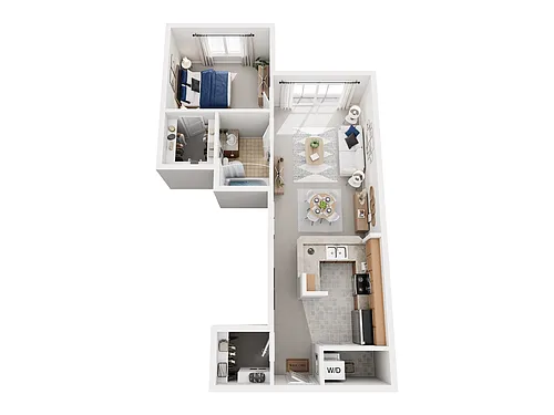 Floor plan Mt. Thielsen