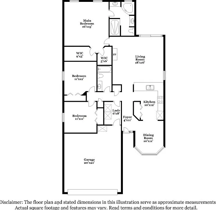 3 bed, 2.0 bath, 1732 sqft, $2,040 — Photo 2
