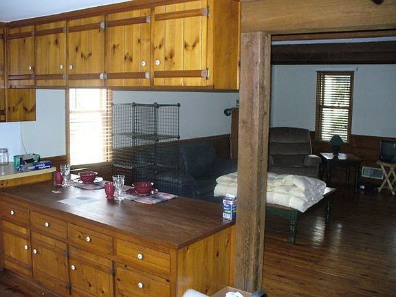 Kitchen open to Living Room