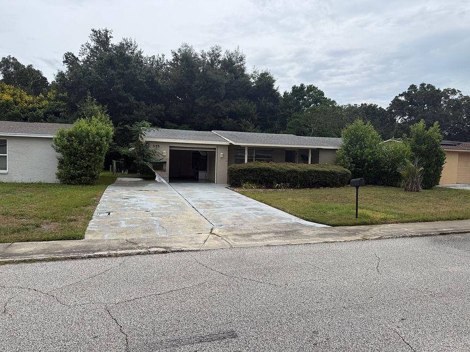 Double wide driveway