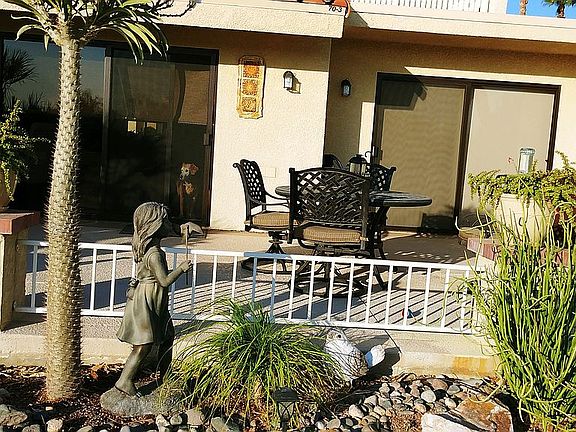 Extended patio on 11th hole