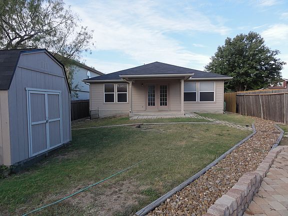 Large backyard