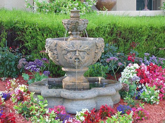 Front Yard fountain