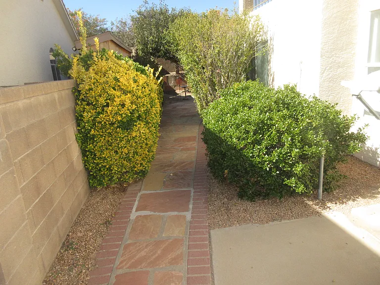 Walkway to Backyard