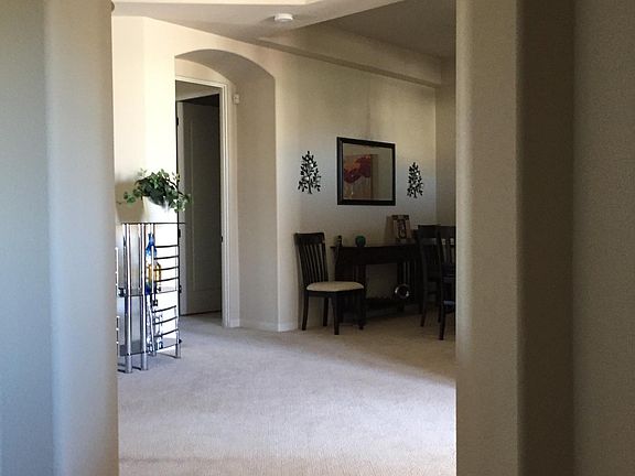 View of dining area from front door