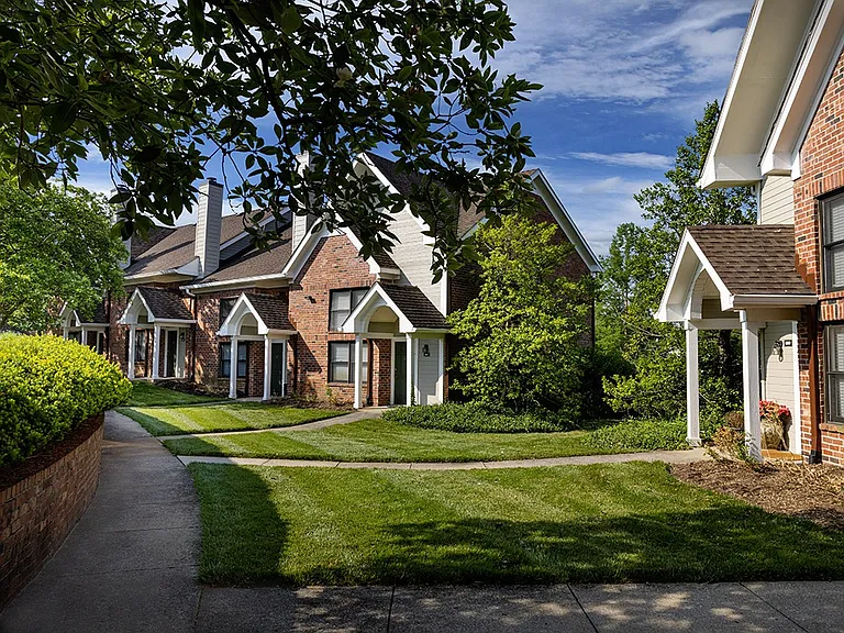 Building exteriors and walkways