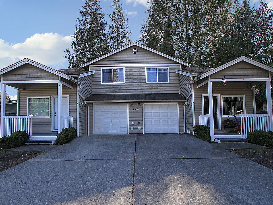 Unit B on the left side of duplex