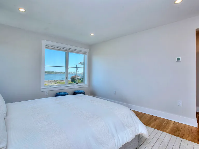 Bedroom Suite 3 with direct water views.