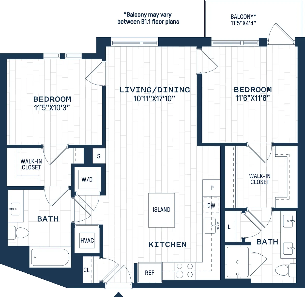 Floor plan B11