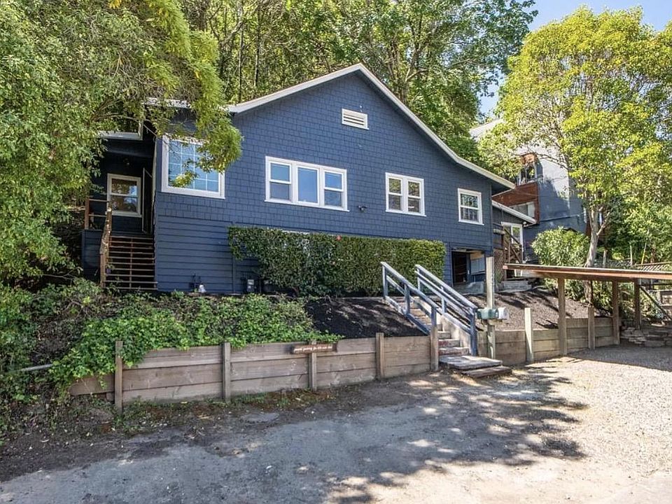 Outside of house. Right side unit for rent