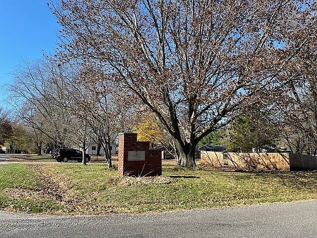 Southeast side of Property