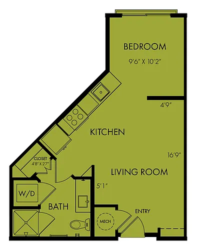 Floor plan E1 80