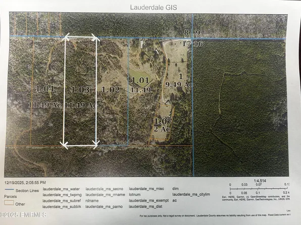 William Walker Rd, Toomsuba, MS 39364