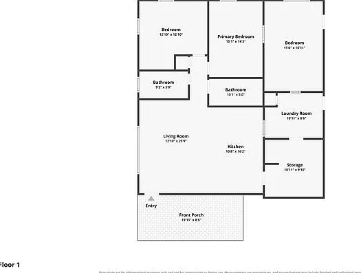 3 bed, 2.0 bath, 1085 sqft, $2,945 — Photo 2