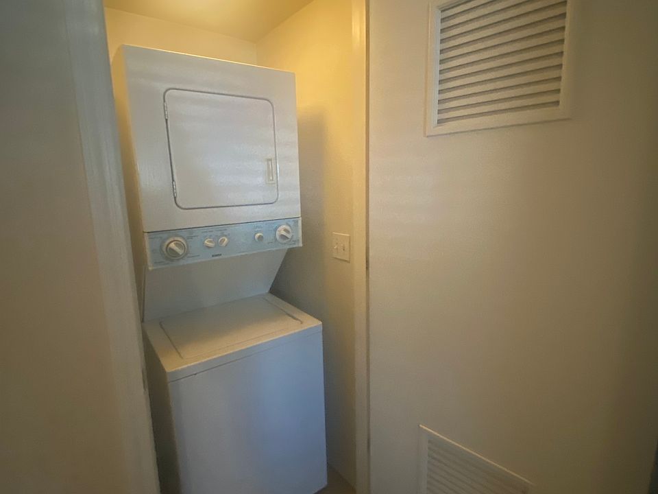 Stacked Washer/Dryer Included
