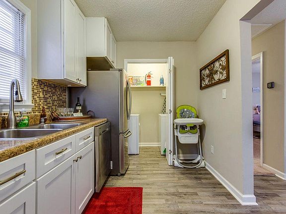Kitchen into Laundry room. W/D connection only