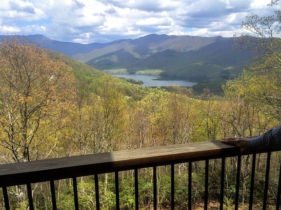 View from neighbor's deck. 