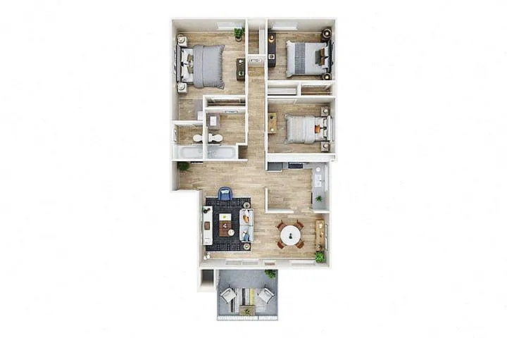 Floor plan The Driftwood