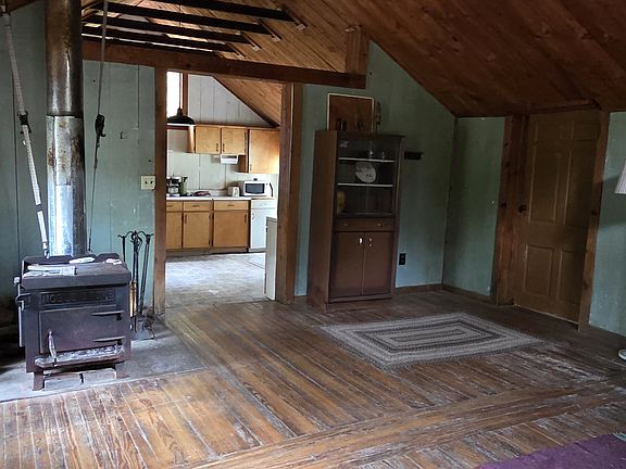Living Room w/wood burning stove