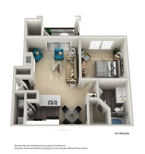 Floor plan A1