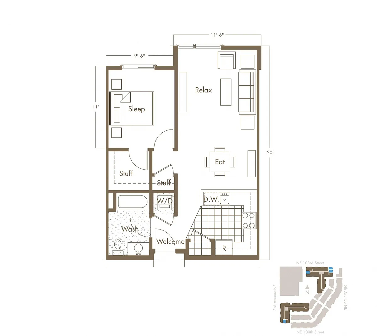 Floor plan A12