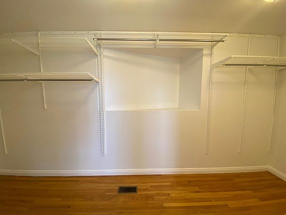 Main floor large walk-in closet in master suite