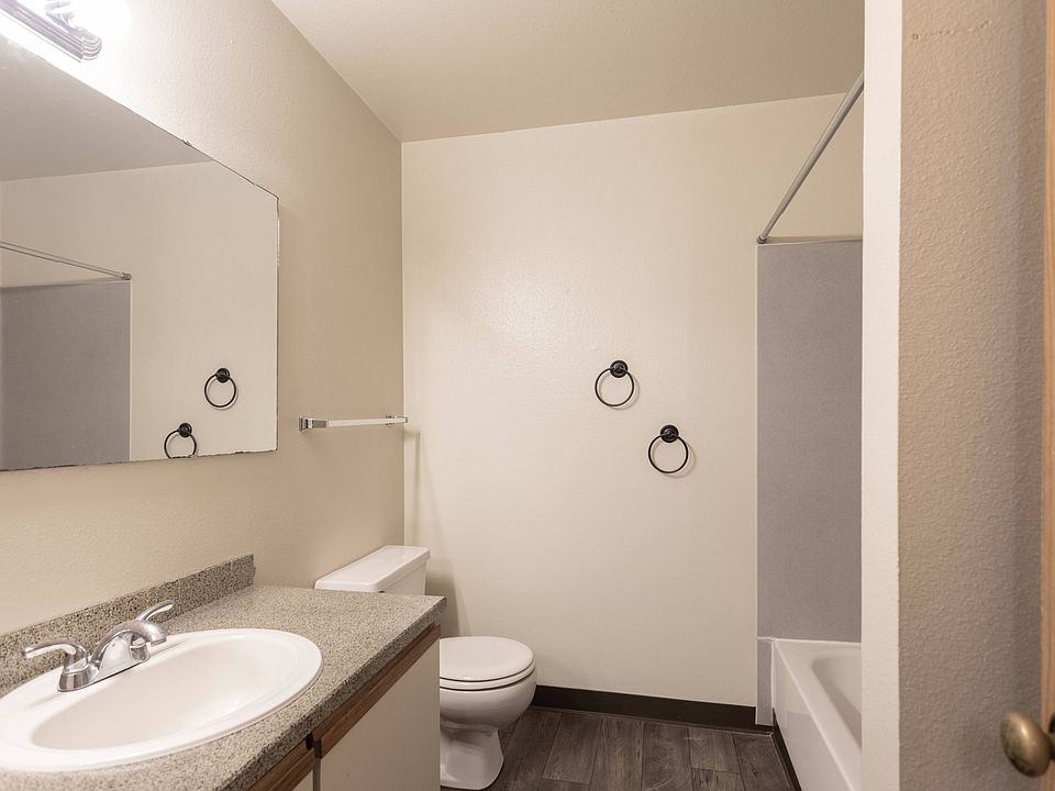 Modern Bathroom Design at Winton Woods Apartments in Poulsbo, WA