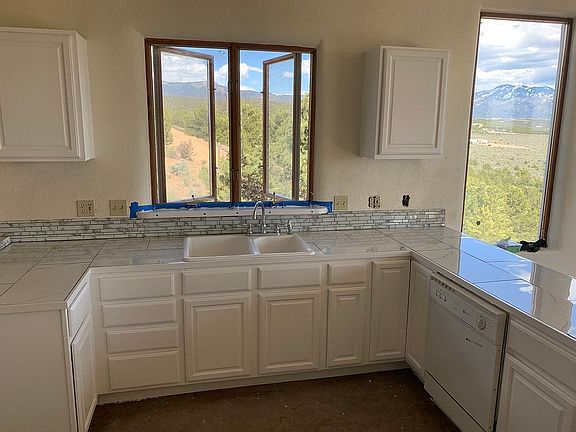 Great views from kitchen