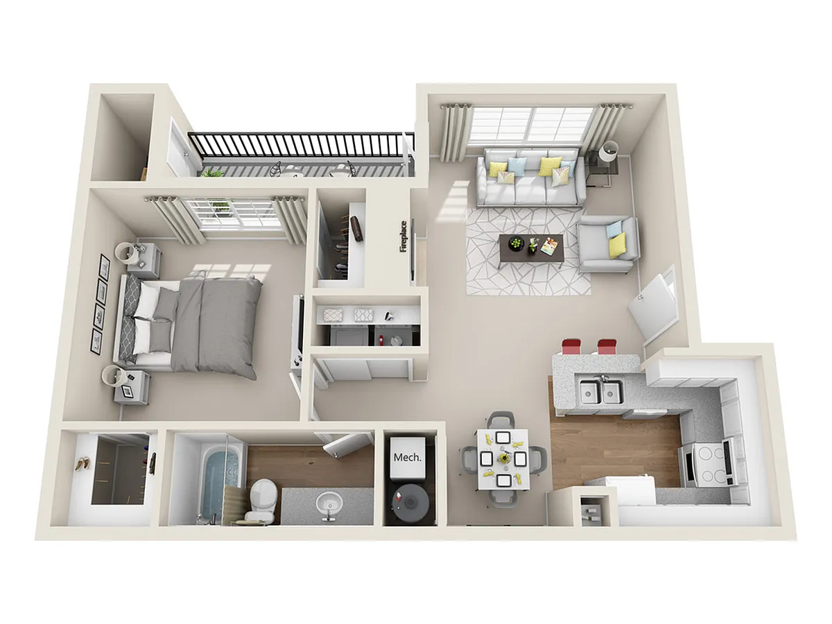 Floor plan A2 Classic