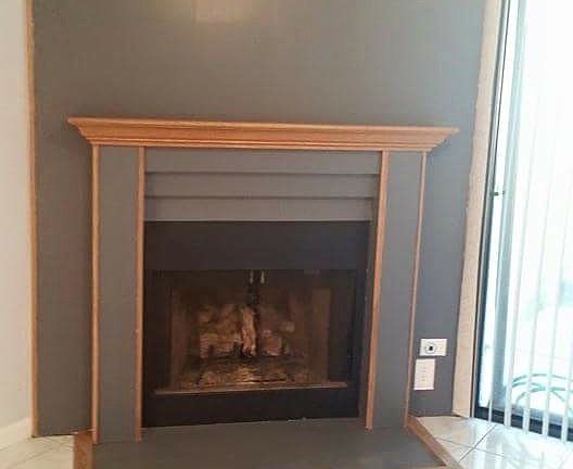 gas fireplace