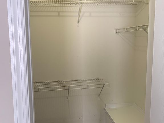 Upstairs bedroom closet