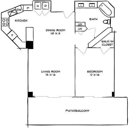 Floor plan City Villas 1F Premier