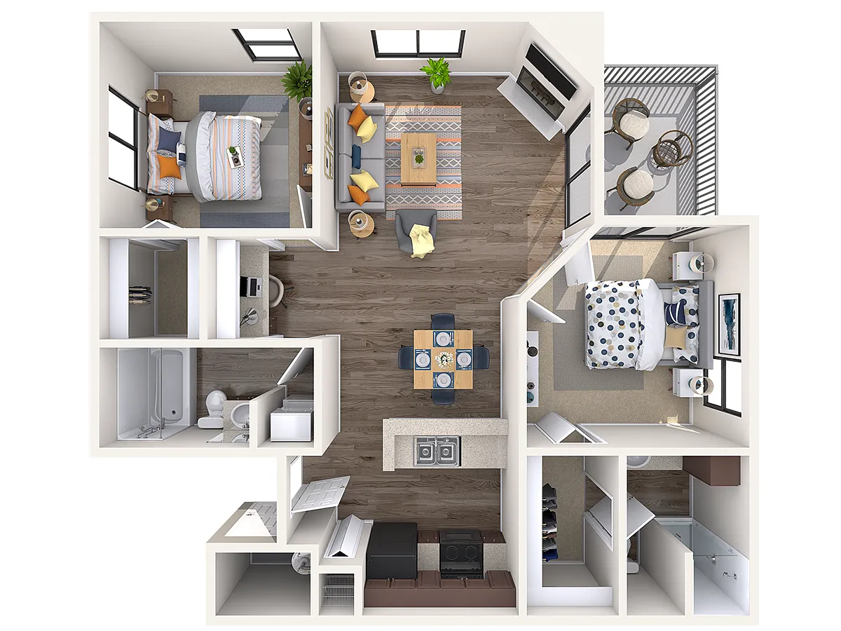 Floor plan Placid