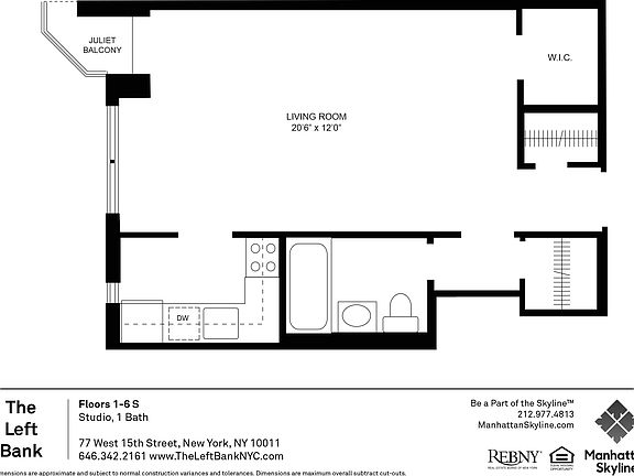 2nd image of 77 W 15th St #4019