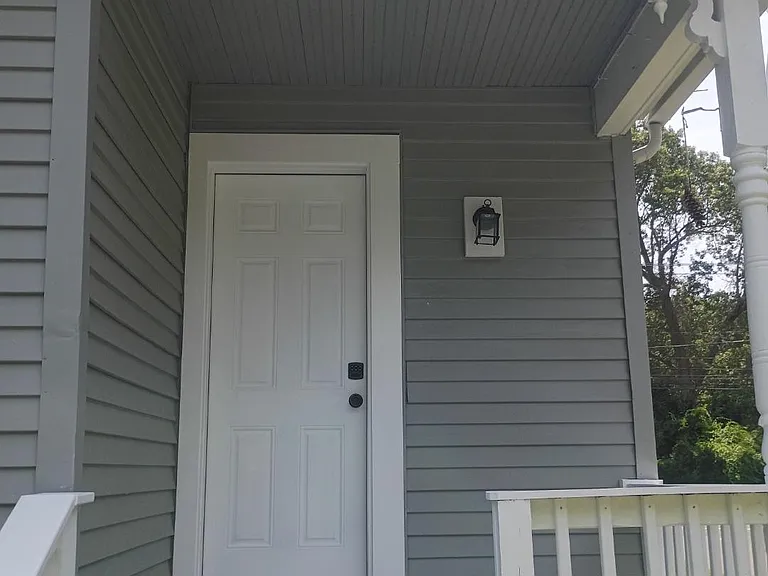 Back entrance