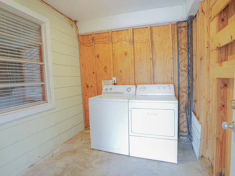 Washer and Dryer room - also included