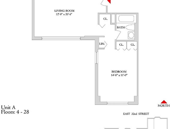 2nd image of 151-155 E 31st St #W24a