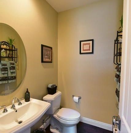 Down Stairs Half Bathroom