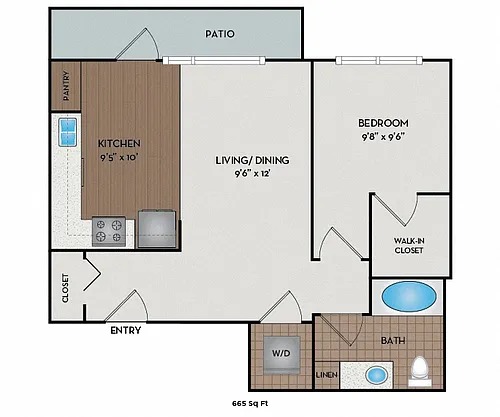 Floor plan Cascade I to X